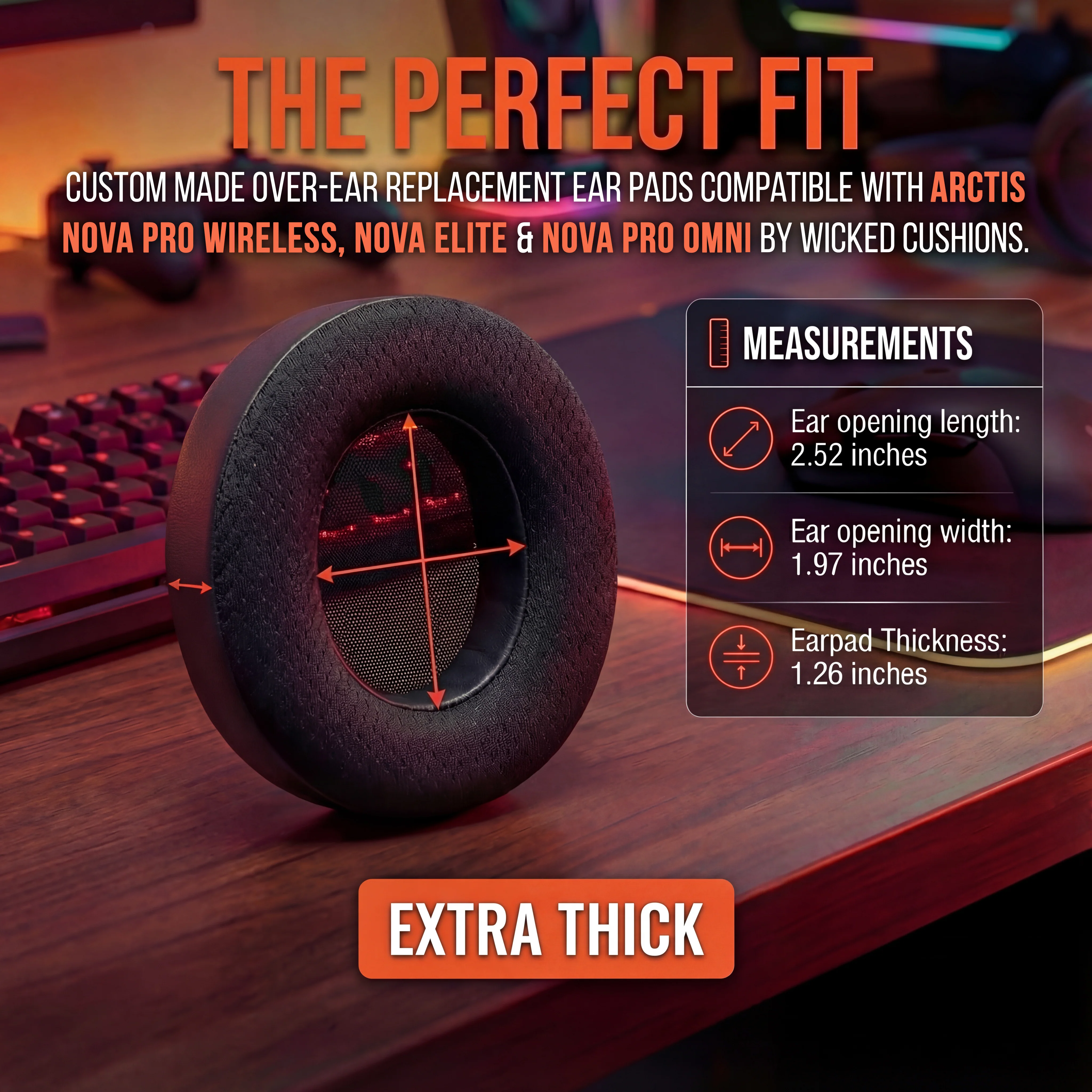 Arctis Nova Pro Wireless & Nova Elite Earpads - WC FreeZe Cooling Gel - Image 3