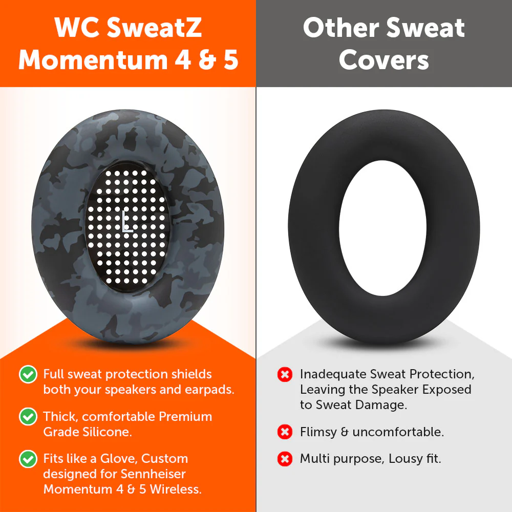 Sennheiser Momentum 4 Earpad Sweat Covers - WC SweatZ Momentum 4 - Image 16