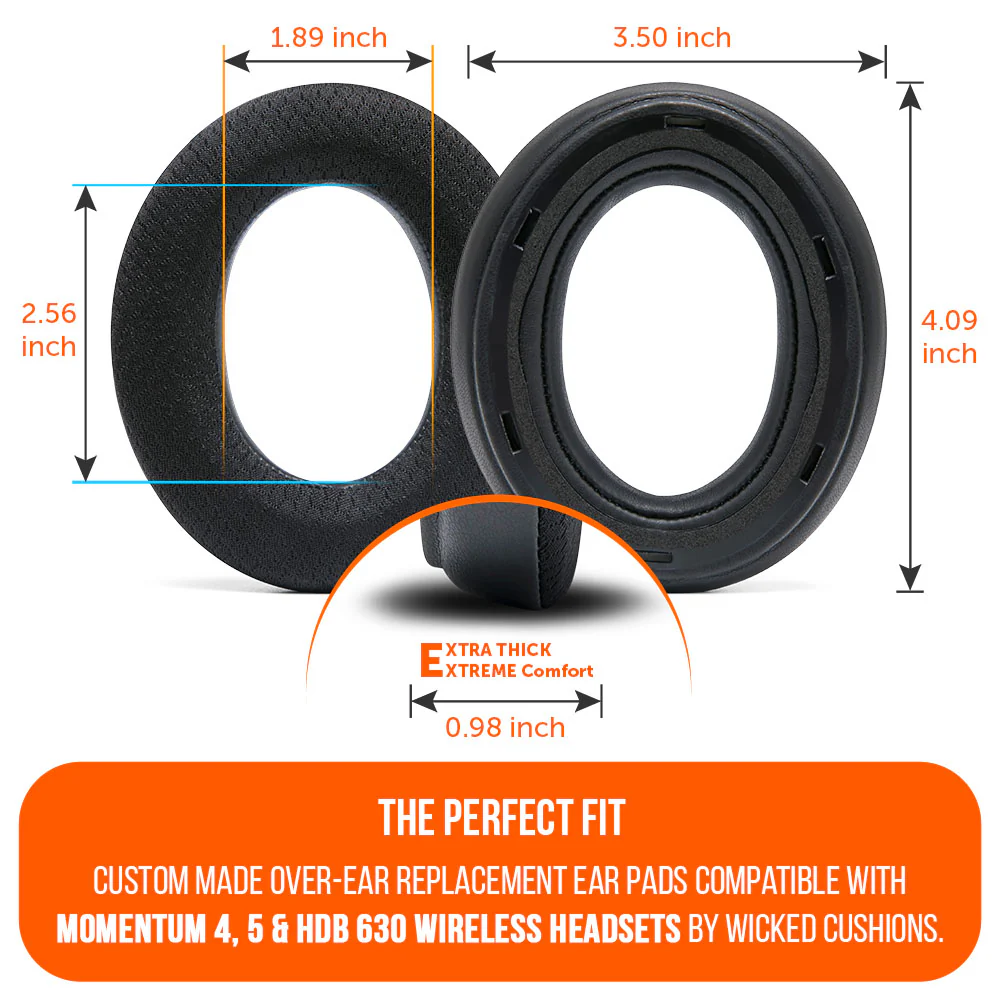 Sennheiser Momentum 4 & HDB 630 Earpads - WC FreeZe Cooling Gel - Image 4