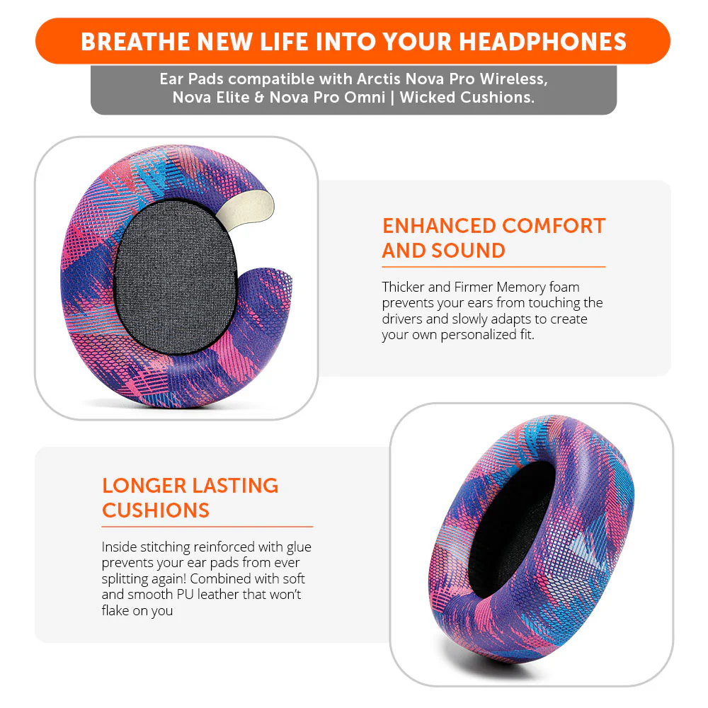 Arctis Nova Pro Wireless & Nova Elite Earpads - WC PadZ Nova Pro Wireless - Image 21