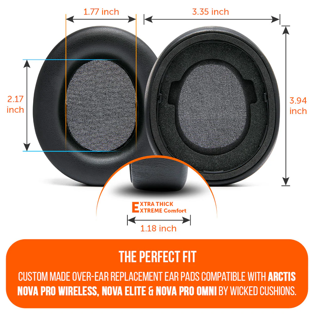Arctis Nova Pro Wireless & Nova Elite Earpads - WC PadZ Nova Pro Wireless - Image 4