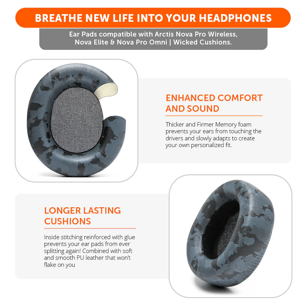 Arctis Nova Pro Wireless & Nova Elite Earpads - WC PadZ Nova Pro Wireless - Image 9