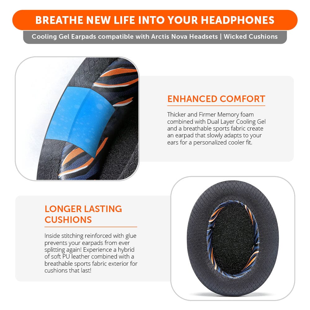 Arctis Nova Earpads - WC FreeZe Cooling Gel - Image 39