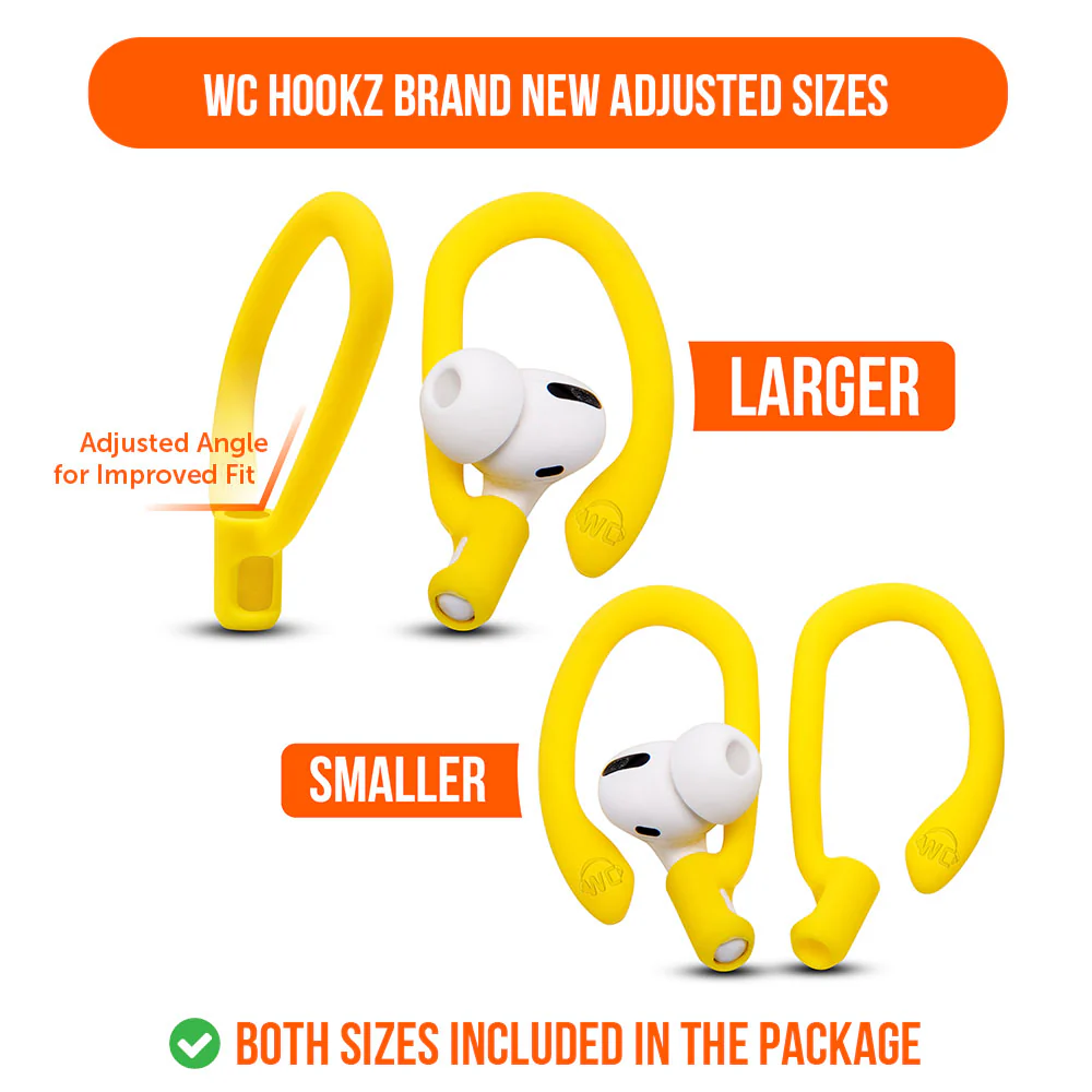 WC HookZ - Over Ear Hooks for Airpods Pro 1, 2 & Airpods 1, 2, 3 - Image 16