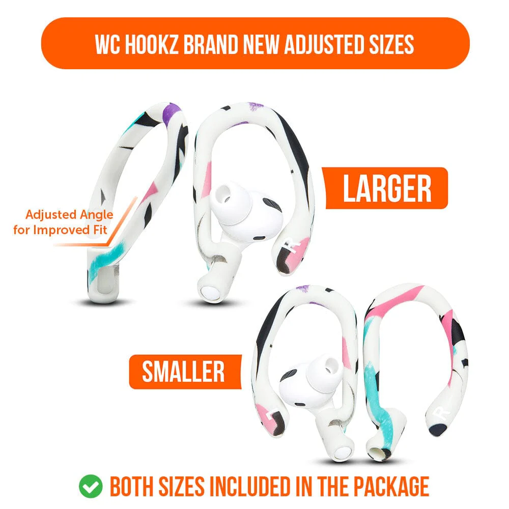 WC HookZ - Over Ear Hooks for Airpods Pro 1, 2 & Airpods 1, 2, 3 - Image 58